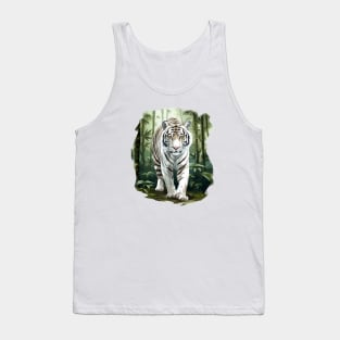 White Tiger From India Tank Top